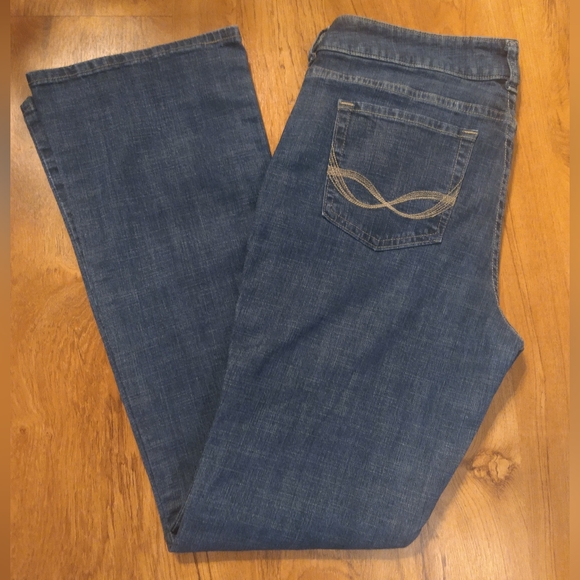 Riders by Lee  Mid Rise Boot Cut size 14L  blue Denim ✨ - Picture 1 of 4